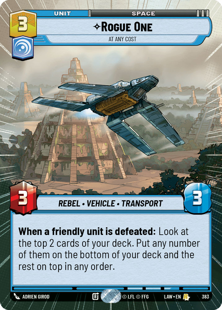 【LAW383/EN】Rogue One - At Any Cost (Hyperspace)