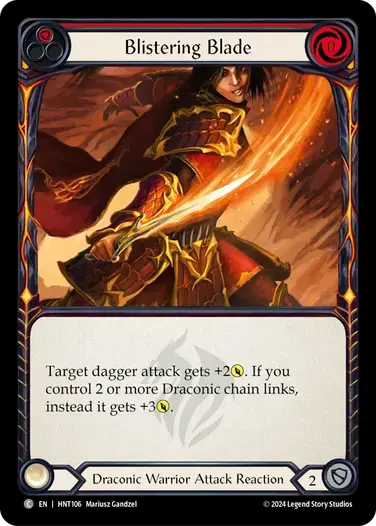 【HNT106/EN/RF】Blistering Blade/灼けつく刃