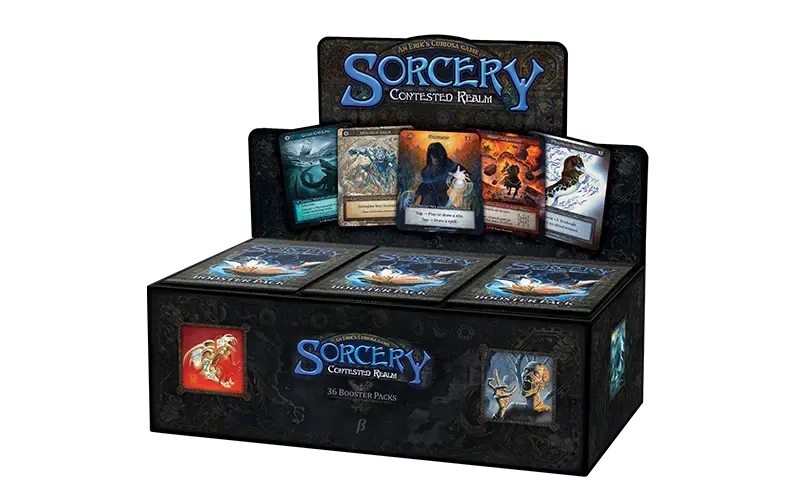 Socery TCG β Beta版 初版 ブースターボックス 英語 未開封 Sorcery】Beta Edition ブースターBOX(36Pack)[EN]※配送方法はゆう