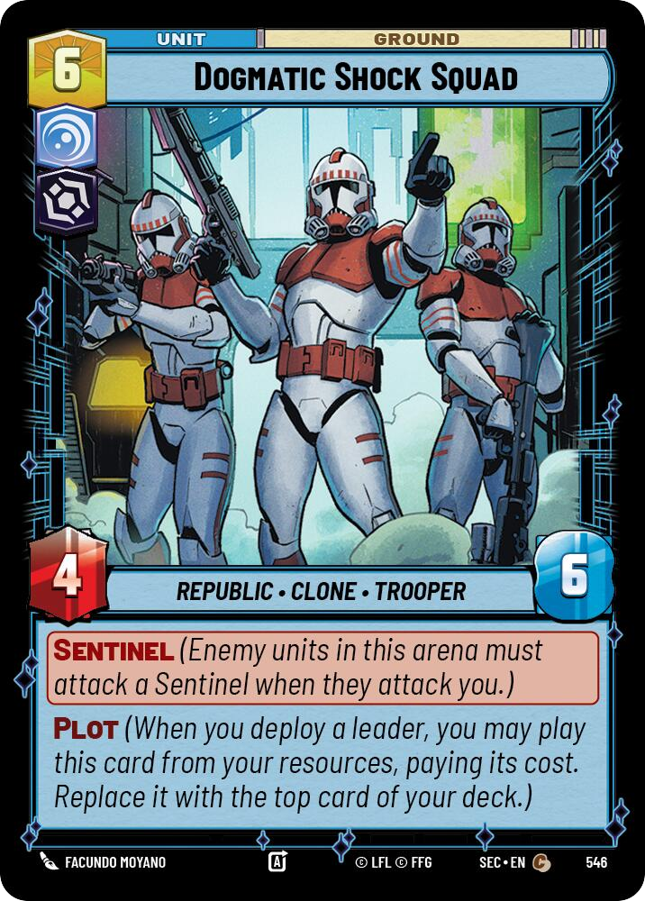 【SEC0546/EN】Dogmatic Shock Squad (Foil)