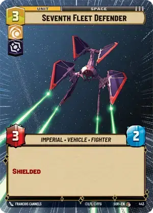 【傷あり特価】【SOR443/EN】Seventh Fleet Defender (HYPERSPACE)