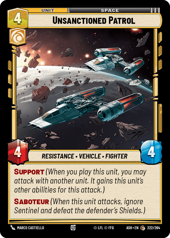 【ASH222/EN】Unsanctioned Patrol