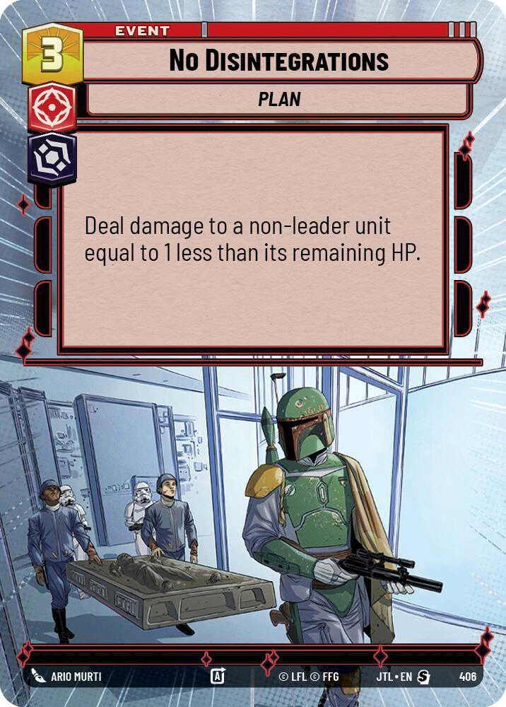 【JTL878/EN】No Disintegrations (HYPERSPACE/FOIL)