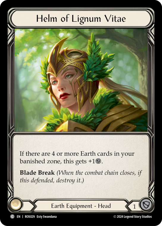 【ROS029/EN】Helm of Lignum Vitae/生命木の兜