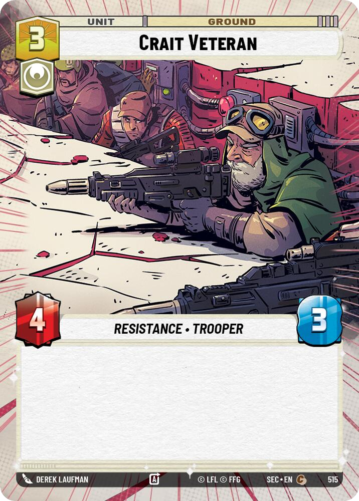 【SEC0515/EN】Crait Veteran (Hyperspace)