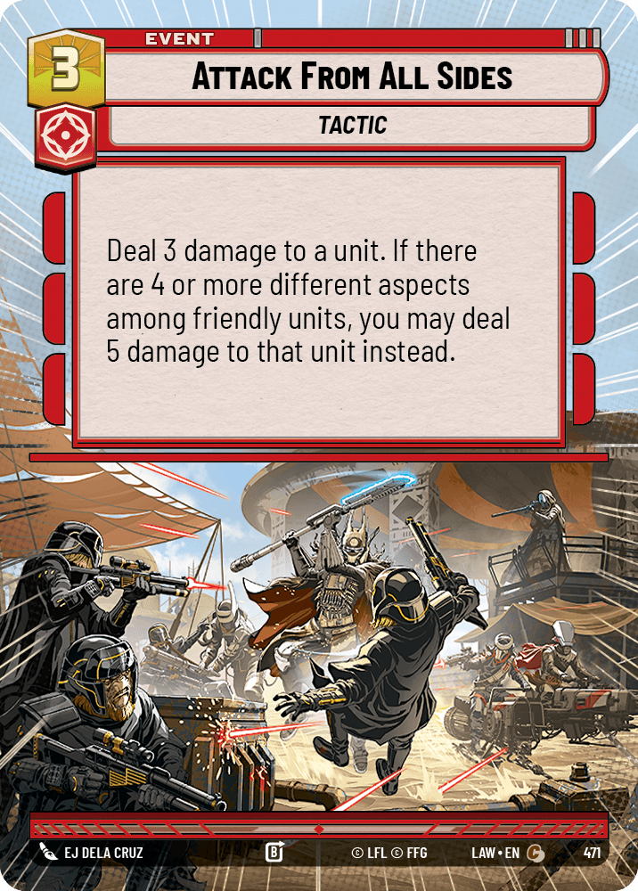 【LAW471/EN】Attack From All Sides (Hyperspace)