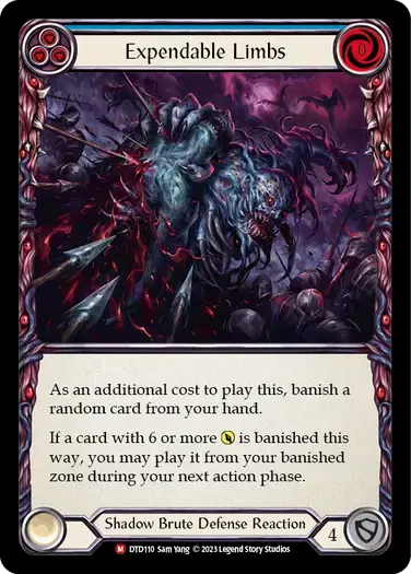 【DTD110/EN】Expendable Limbs