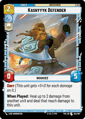 【傷あり特価】【TWI044/EN】Kashyyyk Defender