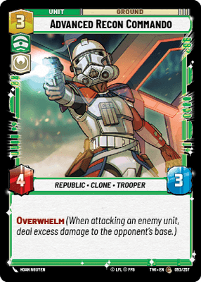 【傷あり特価】【TWI093/EN】Advanced Recon Commando