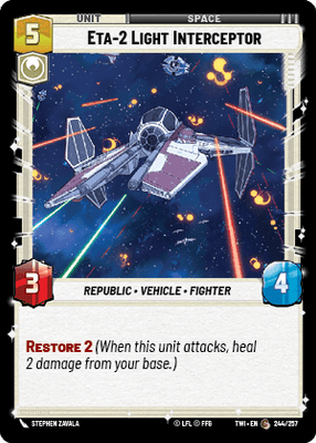 【傷あり特価】【TWI244/EN】Eta-2 Light Interceptor
