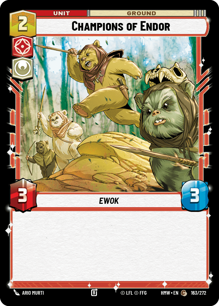 【HMW163/EN】Champions of Endor