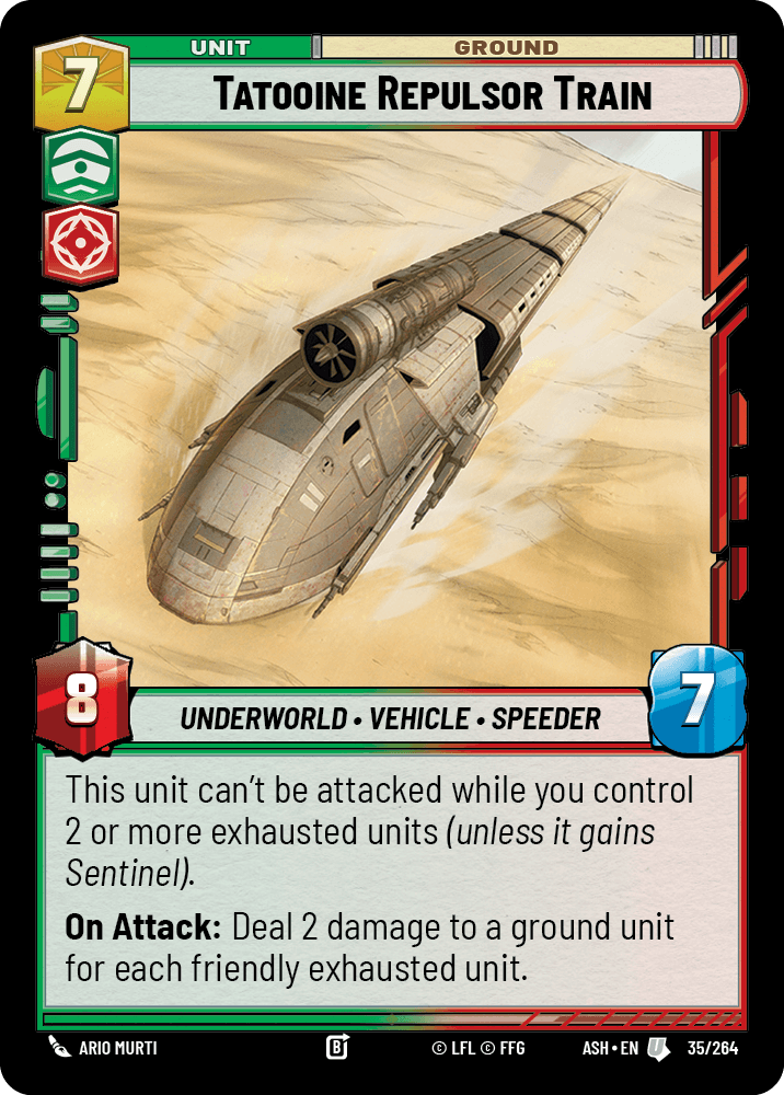 【ASH035/EN】Tatooine Repulsor Train