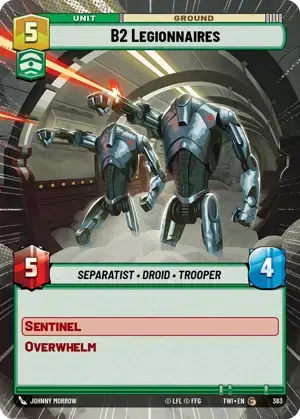 【傷あり特価】【TWI383/EN】B2 Legionnaires(HYPERSPACE)