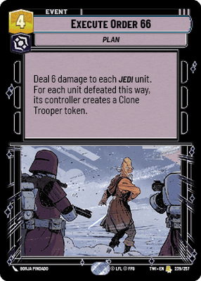 【傷あり特価】【TWI239/EN】Execute Order 66