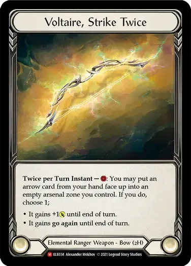 【ELE034/EN/CF】Voltaire, Strike Twice