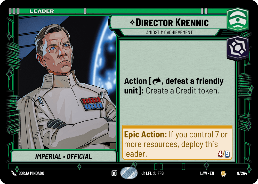 【LAW008/EN】Director Krennic - Amidst My Achievement