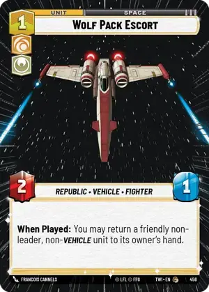 【傷あり特価】【TWI456/EN】Wolf Pack Escort(HYPERSPACE)