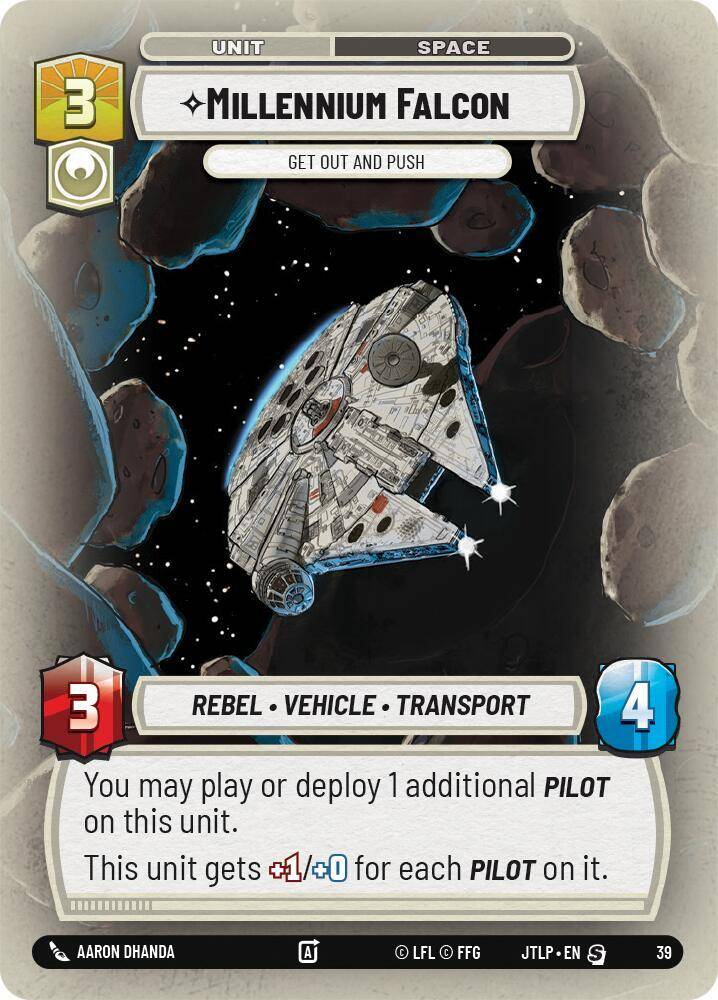 【JTLP19/EN】Millennium Falcon - Get Out And Push