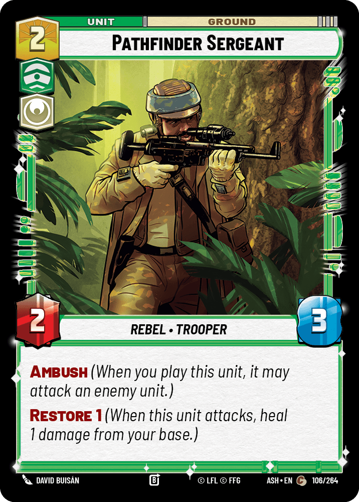【ASH106/EN】Pathfinder Sergeant