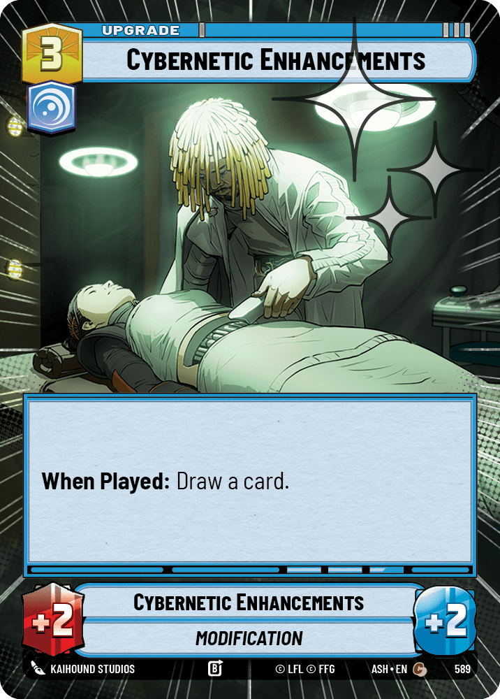 【ASH589/EN】Cybernetic Enhancements (Hyperspace/Foil)