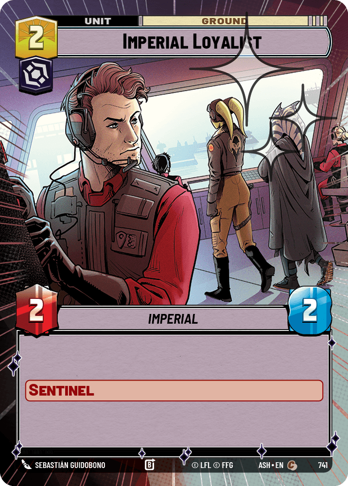 【ASH741/EN】Imperial Loyalist (Hyperspace/Foil)