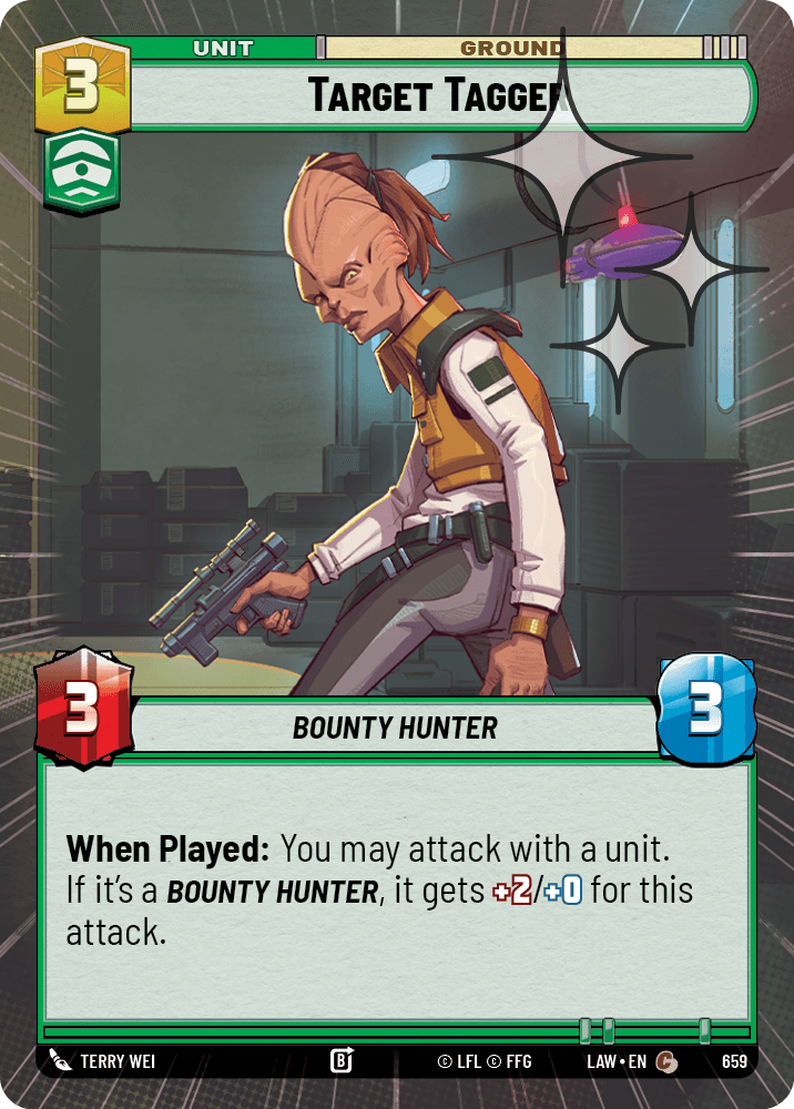【LAW659/EN】Target Tagger (Hyperspace/Foil)