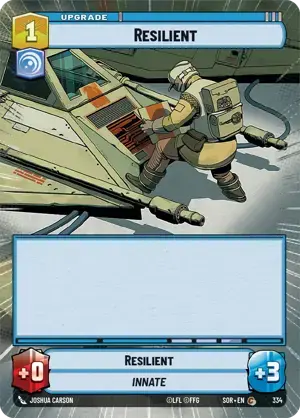 【傷あり特価】【SOR334/EN】Resilient (HYPERSPACE)