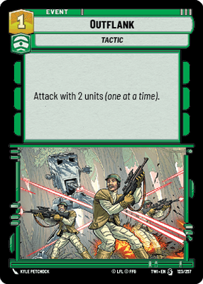 【傷あり特価】【TWI123/EN】Outflank