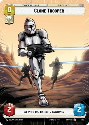 【傷あり特価】【TWIT04/EN】Clone Trooper(HYPERSPACE)