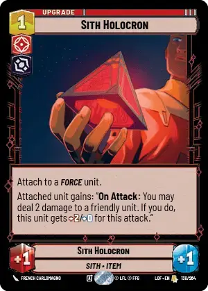 【LOF138/EN】Sith Holocron