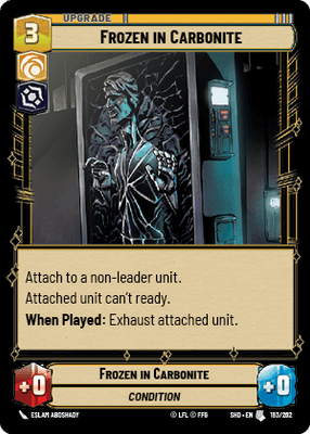【傷あり特価】【SHD193/EN】Frozen in Carbonite
