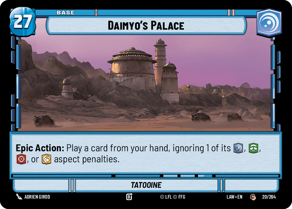 【LAW020/EN】Daimyo's Palace