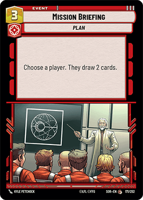 【傷あり特価】【SOR171/EN】Mission Briefing