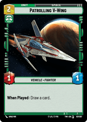 【傷あり特価】【TWI107/EN】Patrolling V-Wing