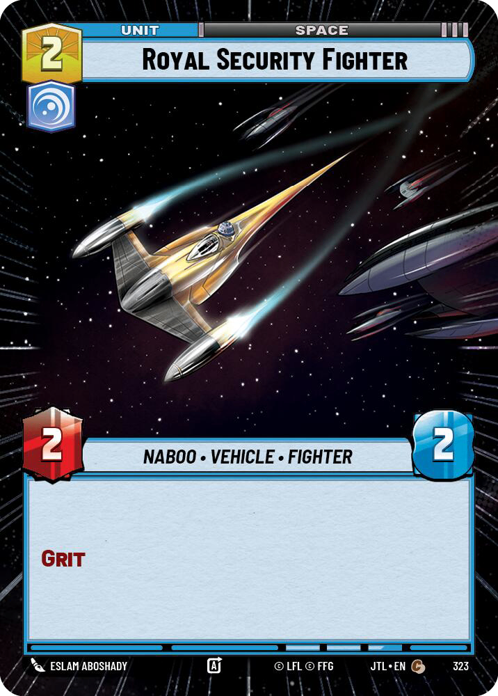 【JTL795/EN】Royal Security Fighter (HYPERSPACE/FOIL)