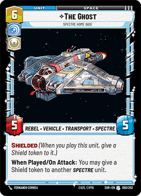 【傷あり特価】【SOR050/EN】The Ghost - Spectre Home Base