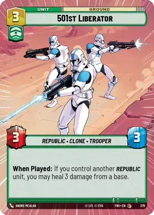 【傷あり特価】【TWI379/EN】501st Liberator(HYPERSPACE)