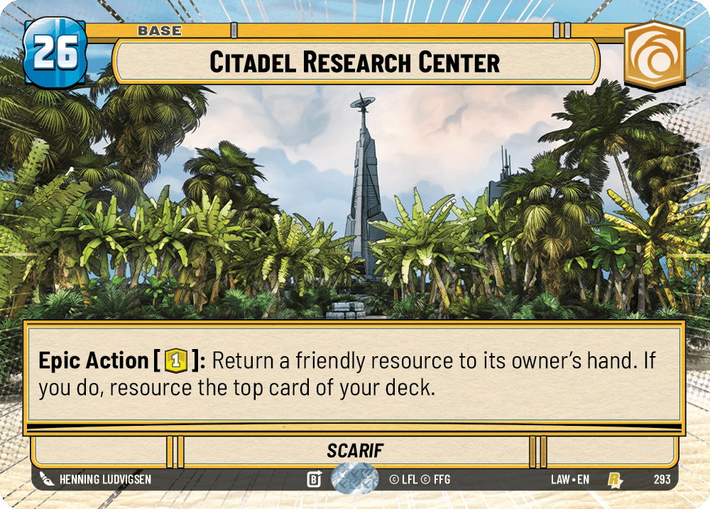 【LAW293/EN】Citadel Research Center (Hyperspace)