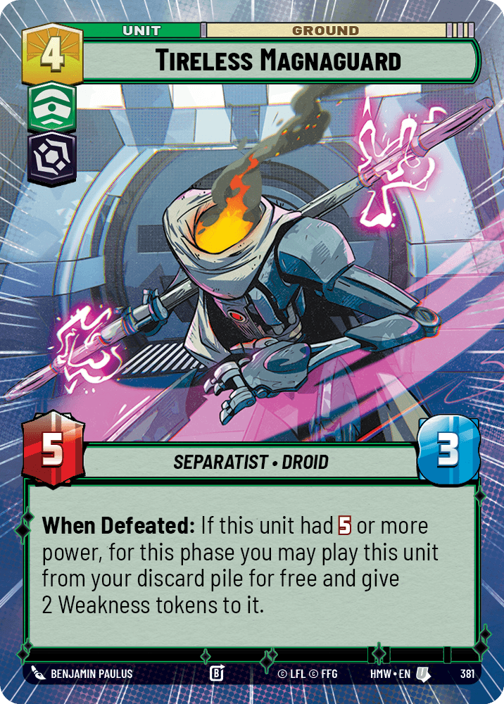 【HMW381/EN】Tireless Magnaguard(HYPERSPACE)