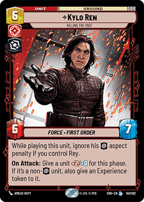 【傷あり特価】【SHD141/EN】Kylo Ren - Killing the Past