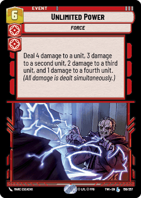 【傷あり特価】【TWI156/EN】Unlimited Power