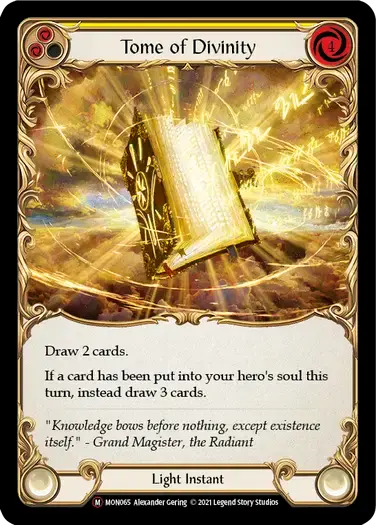 【U-MON065/EN】Tome of Divinity