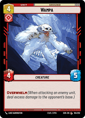 【傷あり特価】【SOR164/EN】Wampa