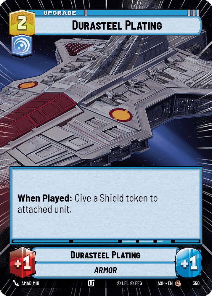 【ASH350/EN】Durasteel Plating (Hyperspace)