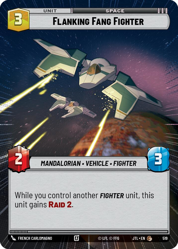【JTL519/EN】Flanking Fang Fighter (Hyperspace)