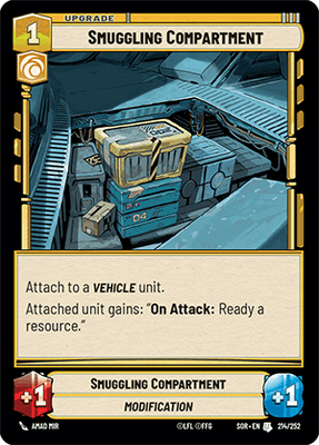 【傷あり特価】【SOR214/EN】Smuggling Compartment