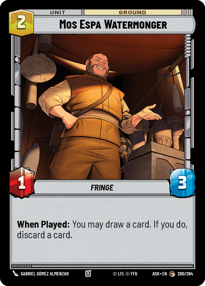 【ASH260/EN】Mos Espa Watermonger
