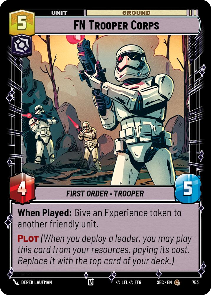 【SEC0753/EN】FN Trooper Corps (Foil)