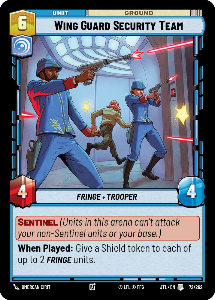 【JTL570/EN】Wing Guard Security Team(Foil)