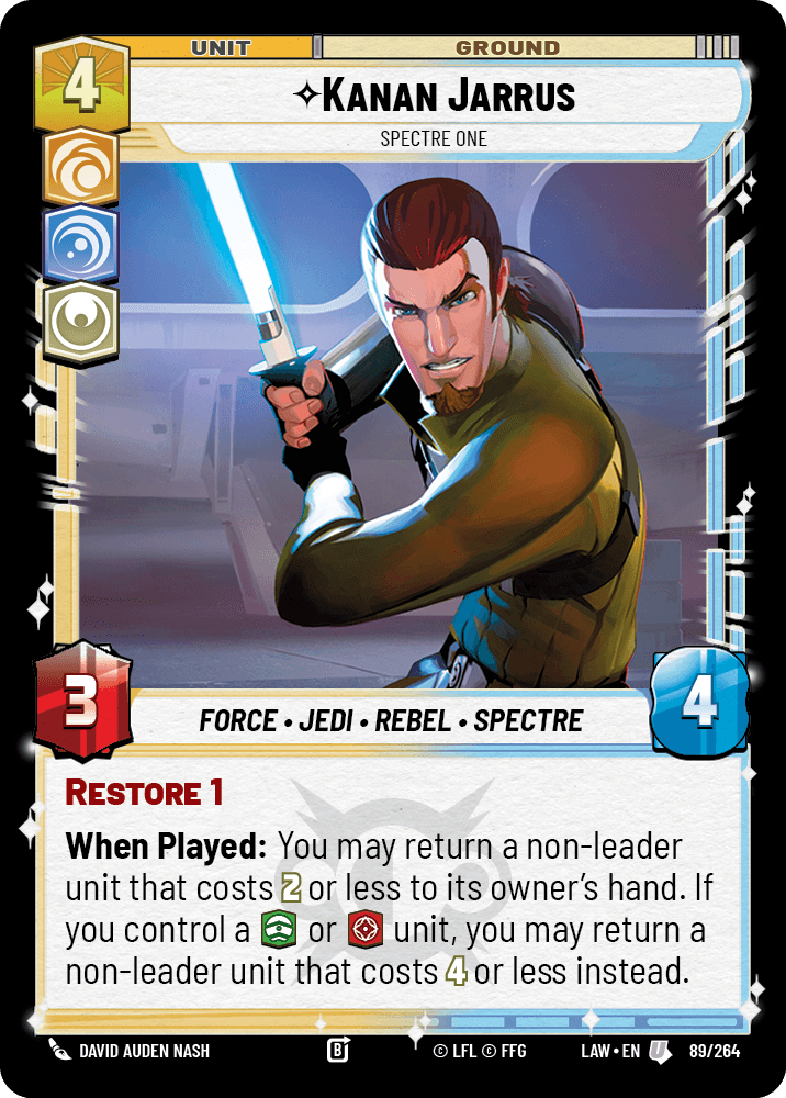 【LAW089/EN】Kanan Jarrus - Spectre One